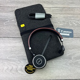 Jabra Evolve 65 SE Link380a MS Mono (6593-833-309), беспроводная Bluetooth гарнитура 